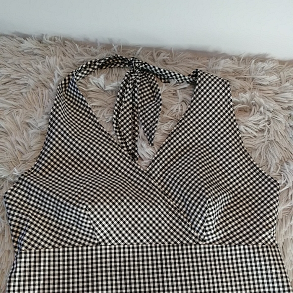 Dynamite gingham halter dress - Picture 4 of 6